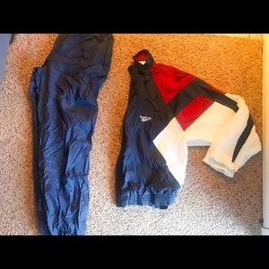 Vintage Reebok windbreaker set nwt